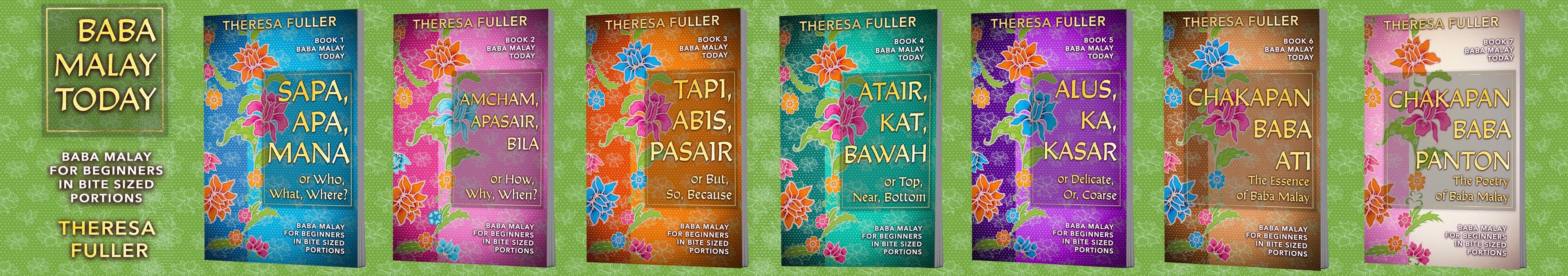 Baba Malay Banner - 6 Books